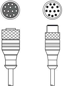 Leuze KDS S-M12-CA-M12-CA-P1-020, 50130284