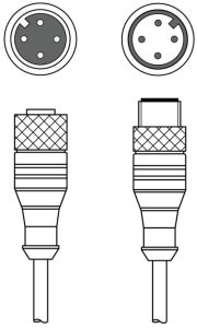 Leuze KDS U-M12-4A-M12-4A-P1-006, 50130738