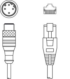 Leuze KSS ET-M12-4A-RJ45-A-P7-050, 50135081