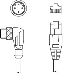 Leuze KSS ET-M12-4W-RJ45-A-P7-050, 50136183