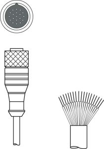 Leuze KD U-M23-JA-P1-150, 50136636