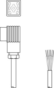 Leuze BK7 KB-092- 2000- 6, 50011947