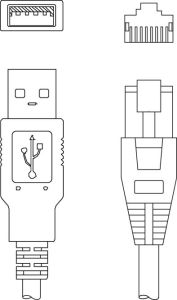 Leuze KB USB-2 IT190x, 50114523