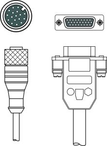 Leuze 50131532; KB 900-5000; Interconnection cable