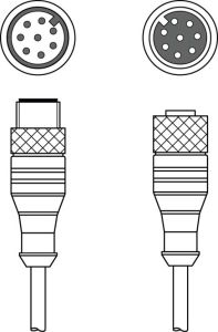 Leuze Electronic CB-M12-2000E-8TP,  429278