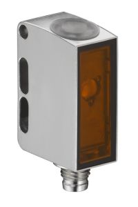 Leuze 50148186; PRK55C/LG-M8; Polarized retro-reflective photoelectric sensor