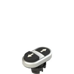 Pizzato E2 1PDSL9AAAB Double lower projecting pushbutton, with marking