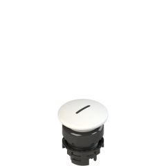 Pizzato E2 1PL2F241L2 Illuminated white mushroom pushbutton, with marking