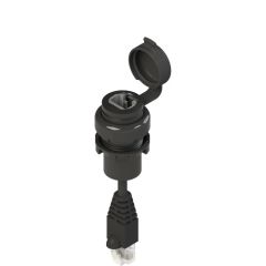 Pizzato E2 1RJ451AN1 RJ45 socket EROUND series
