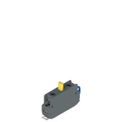 Pizzato E2 CF01S2V1 Self-monitored contact block, base fixing, 1NC slow action
