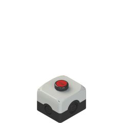 Pizzato ES AC31016 Complete unit with enclosure, flush pushbutton and contacts