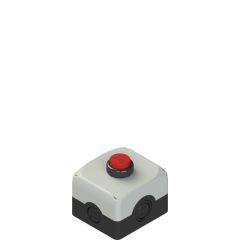 Pizzato ES AC31018 Complete unit with enclosure, projecting pushbutton and contacts