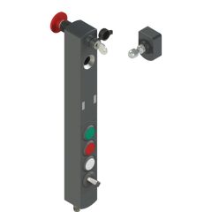  NS D4SE1SRK-F41N004 NS series RFID safety switch with lock and integrated control devices, with actuator