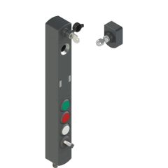  NS D4ST1SRK-F41N004 NS series RFID safety switch with lock and integrated control devices, with actuator